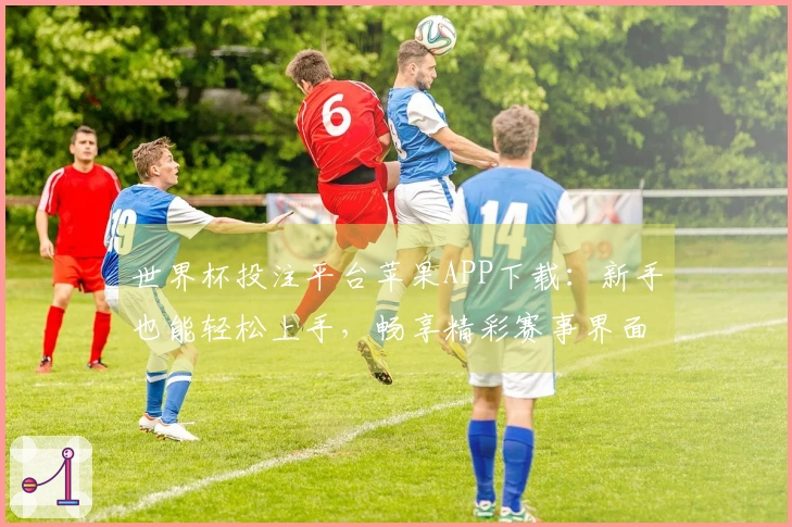 世界杯投注平台苹果APP下载：新手也能轻松上手，畅享精彩赛事界面体验